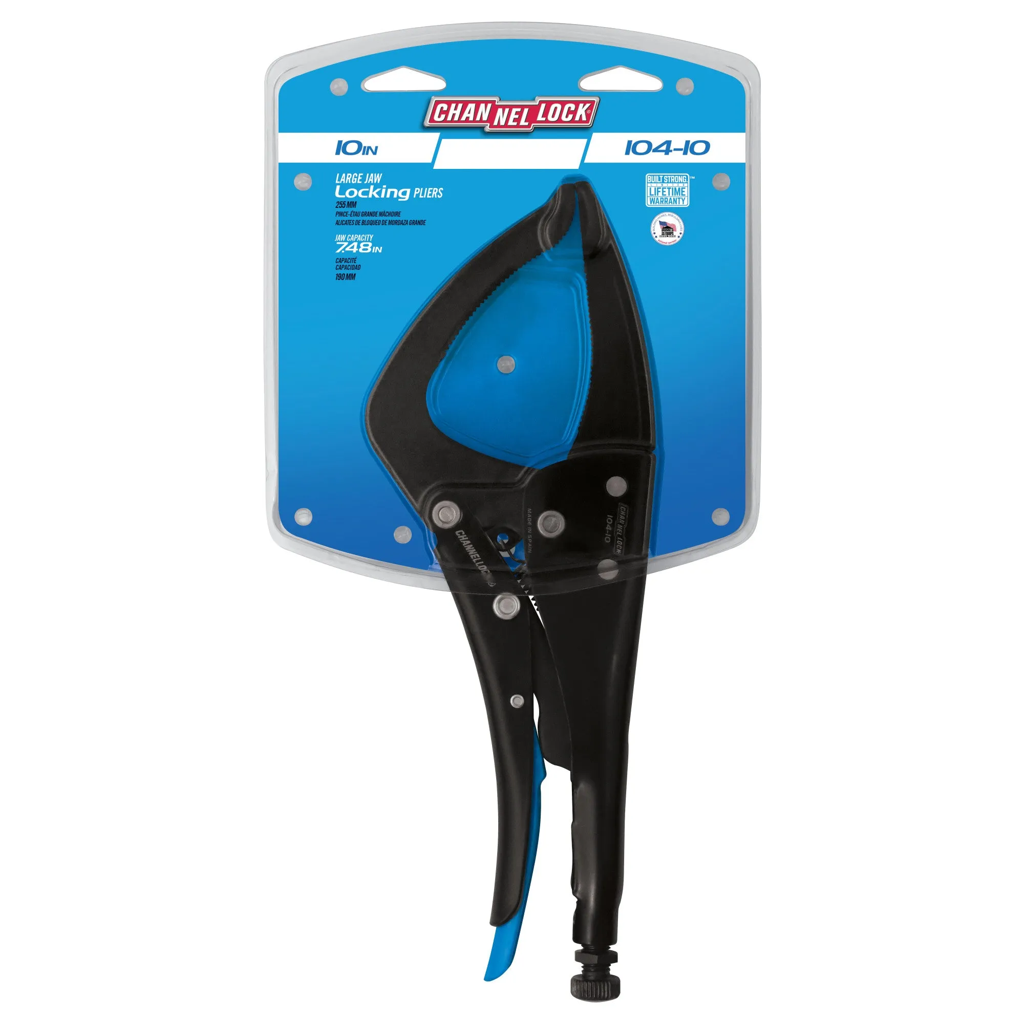 10-inch Large Jaw Locking Pliers (104-10)