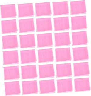 100pcs Disposable Non-Woven Beauty Salon Face Pads Water Absorbent Towels for Spa Massage and Foot Bath Use Lightweight and for Beauty Shops and Saunas
