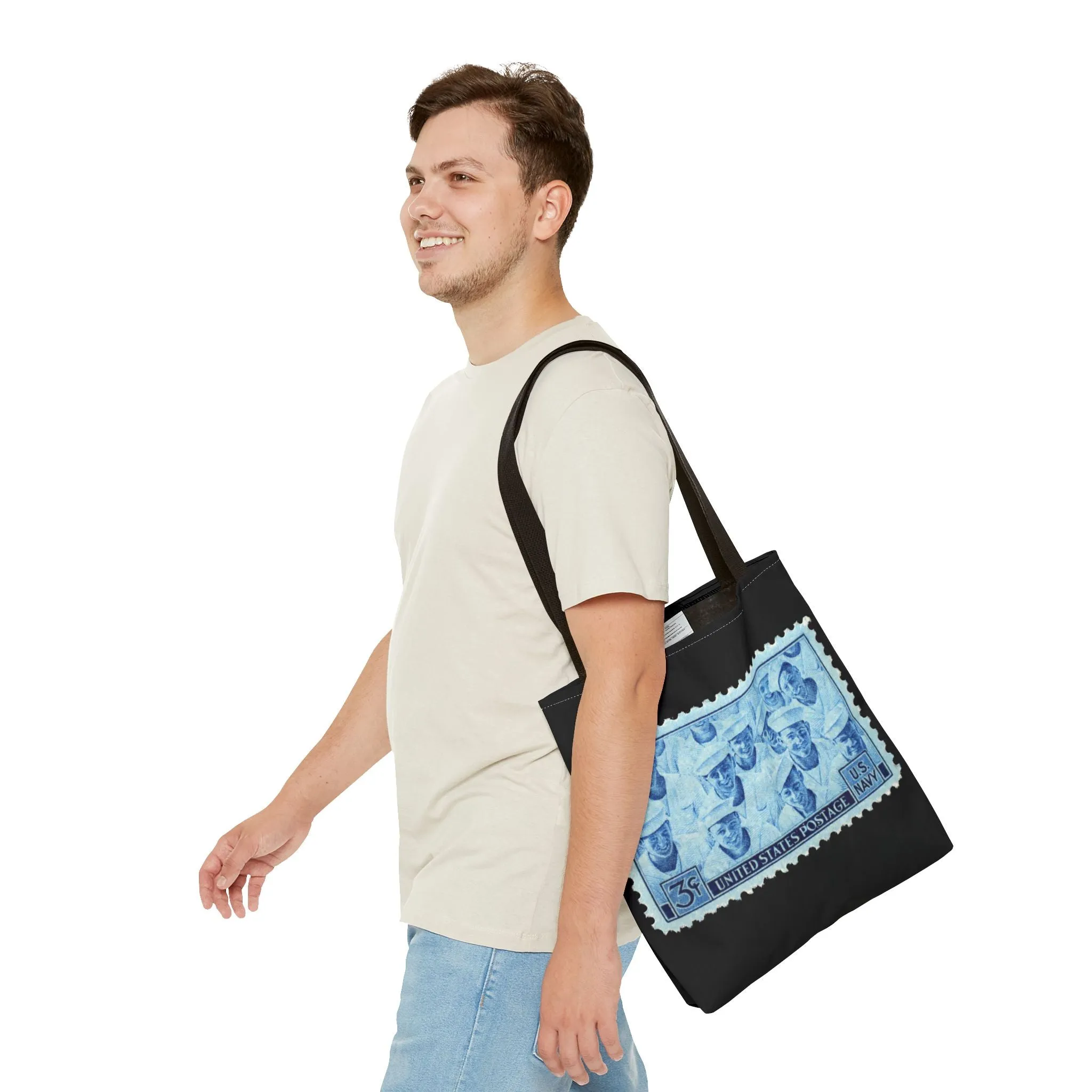 1945 NAVY STAMP Tote Bag