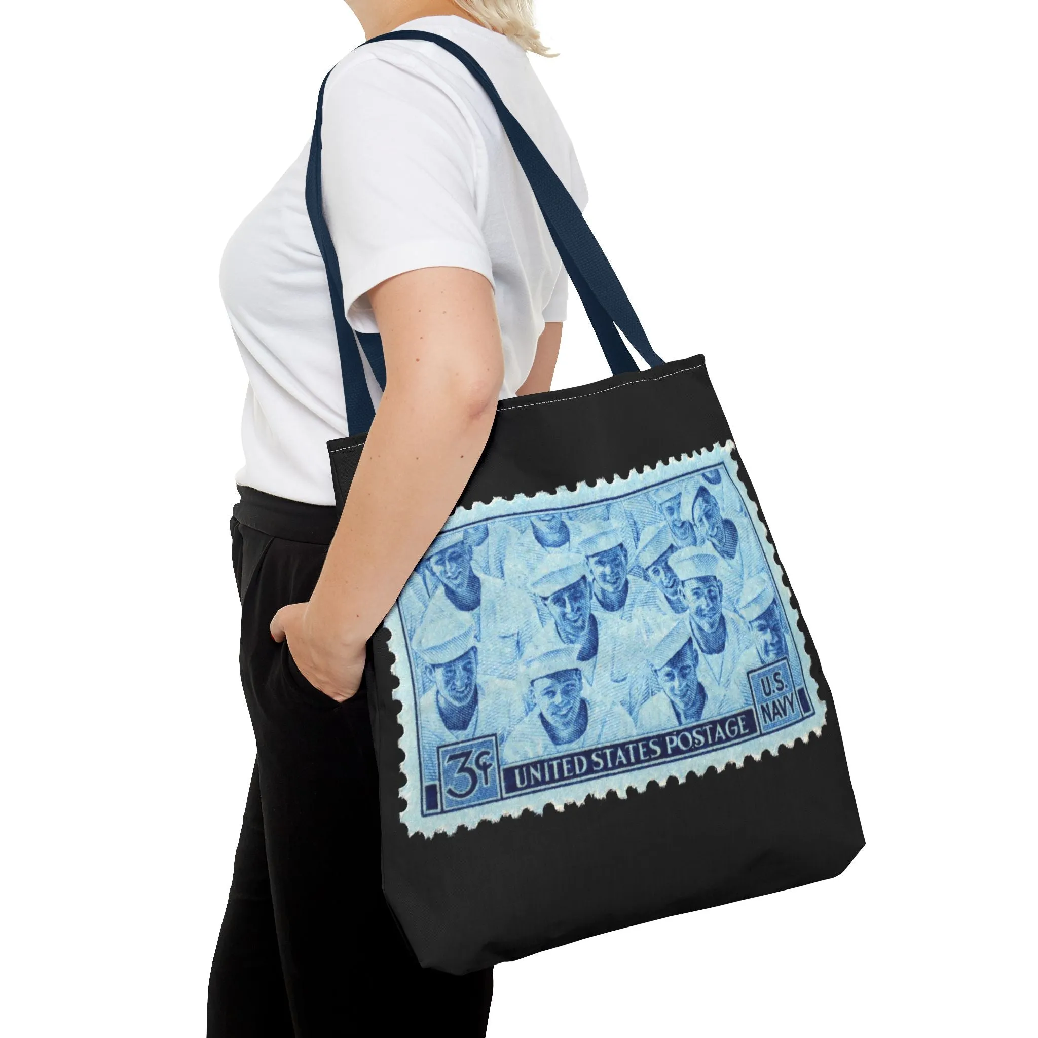 1945 NAVY STAMP Tote Bag