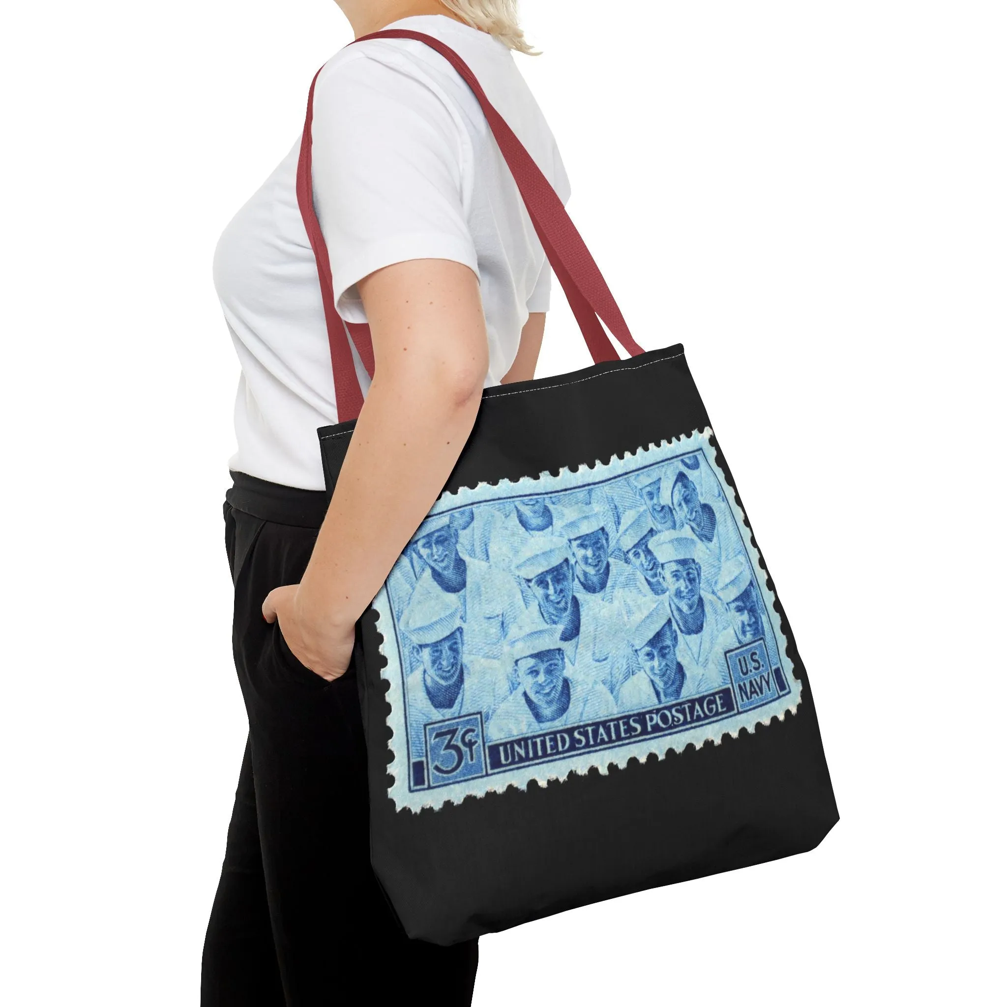 1945 NAVY STAMP Tote Bag
