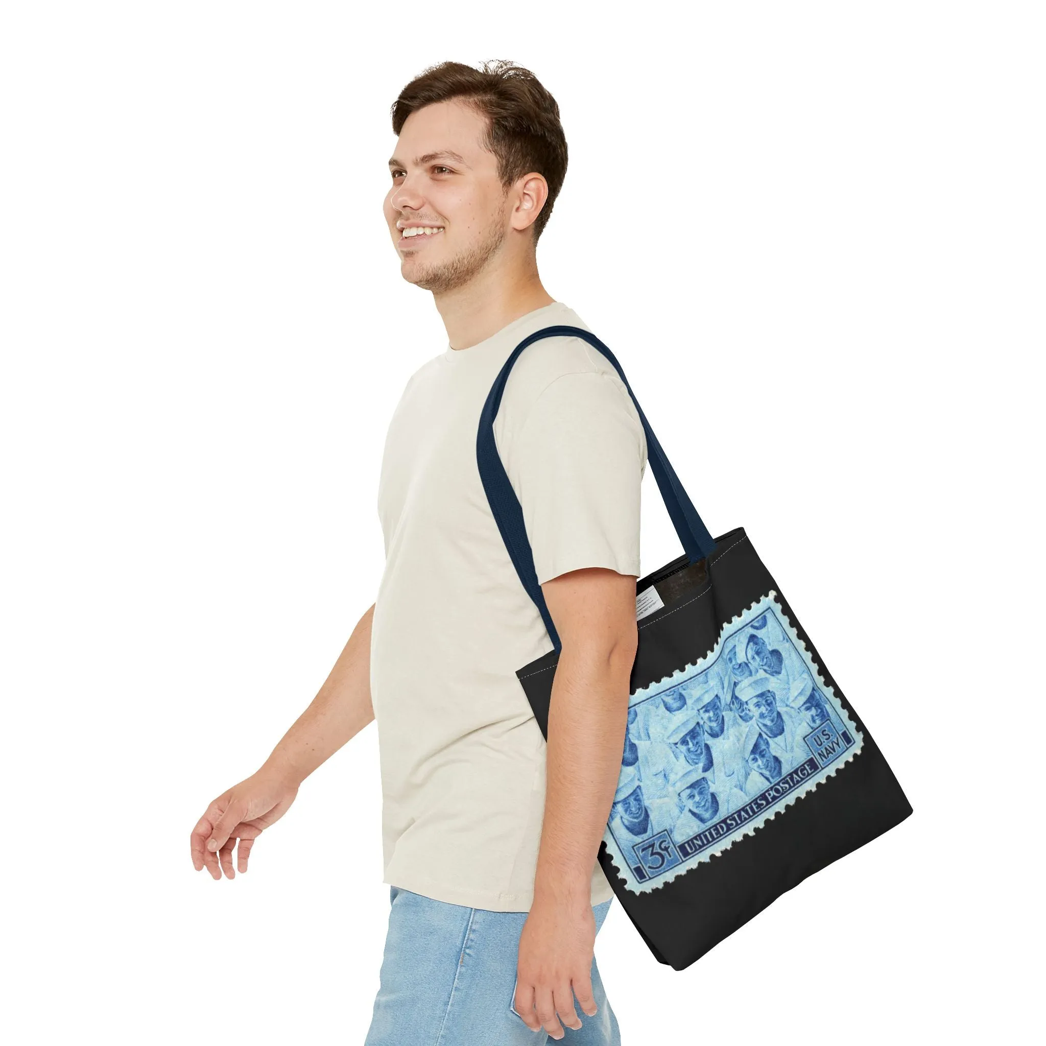 1945 NAVY STAMP Tote Bag