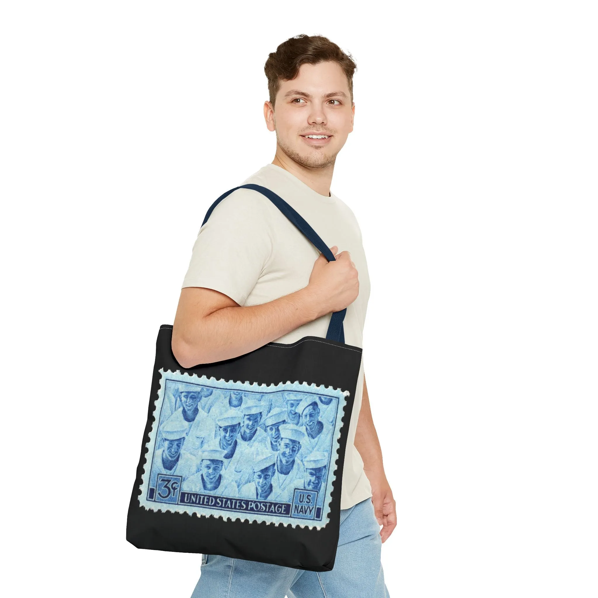 1945 NAVY STAMP Tote Bag