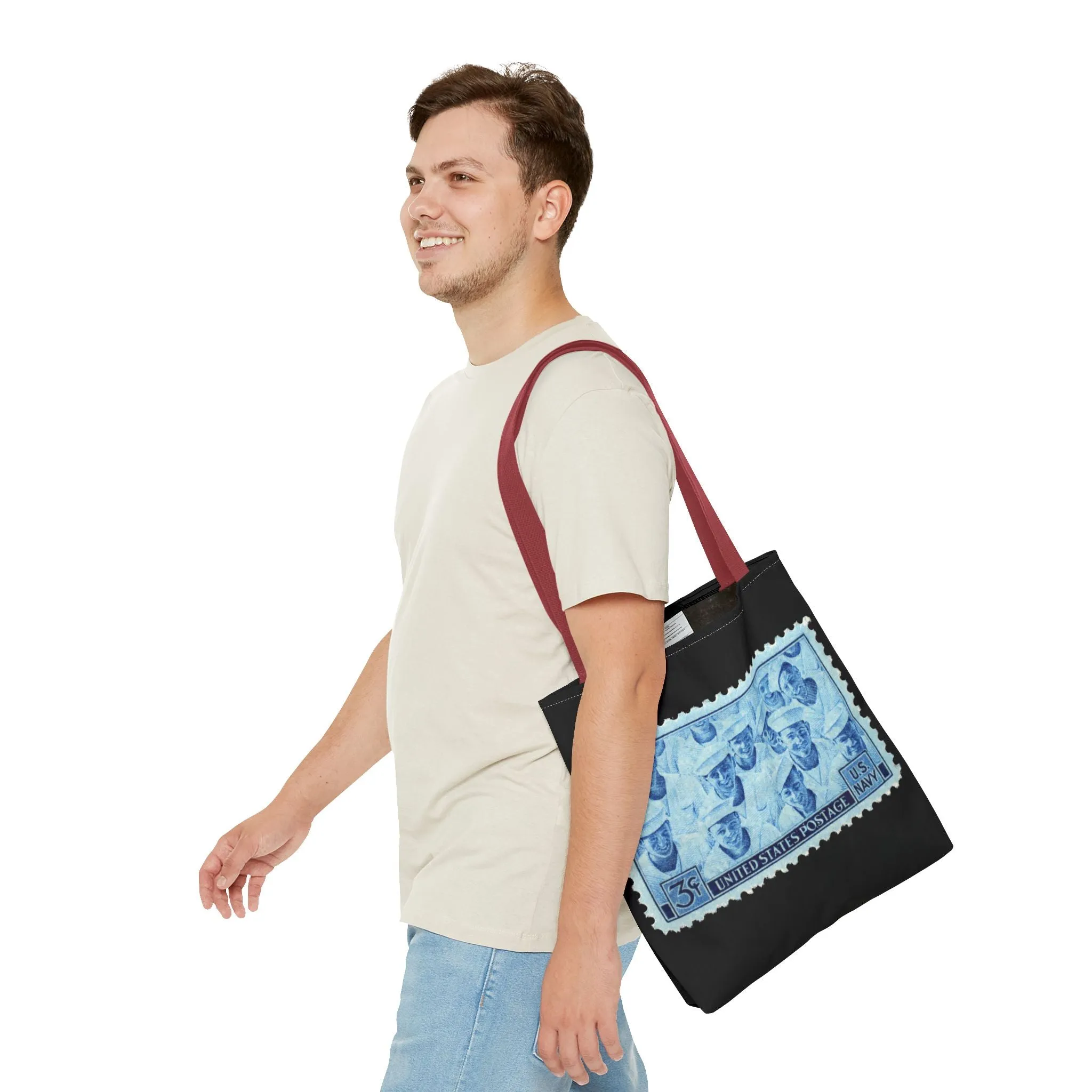 1945 NAVY STAMP Tote Bag
