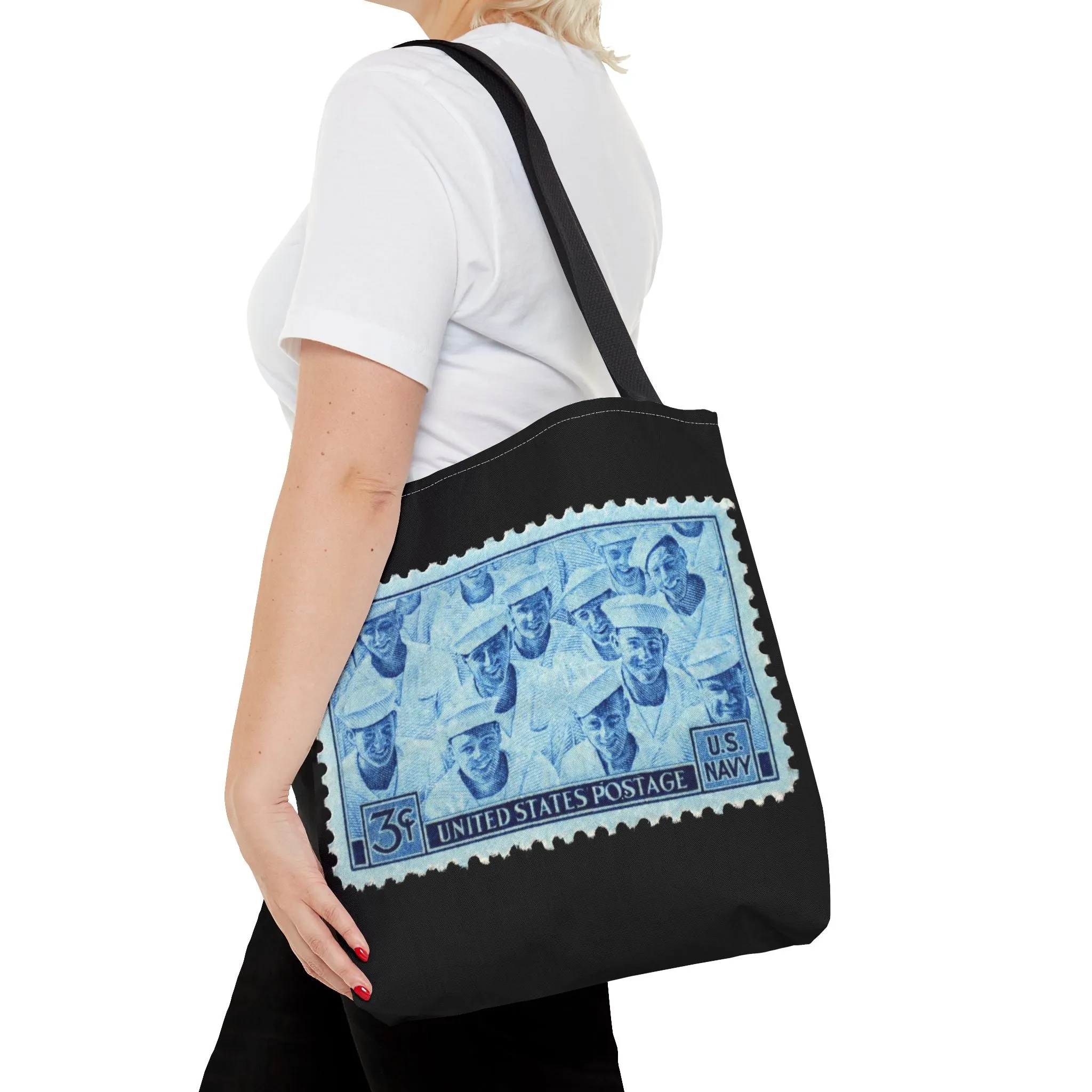1945 NAVY STAMP Tote Bag