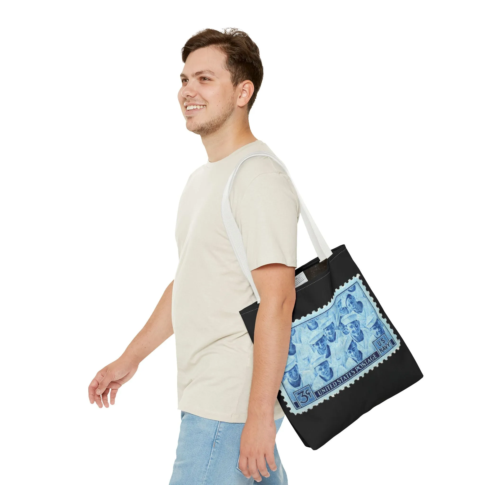 1945 NAVY STAMP Tote Bag
