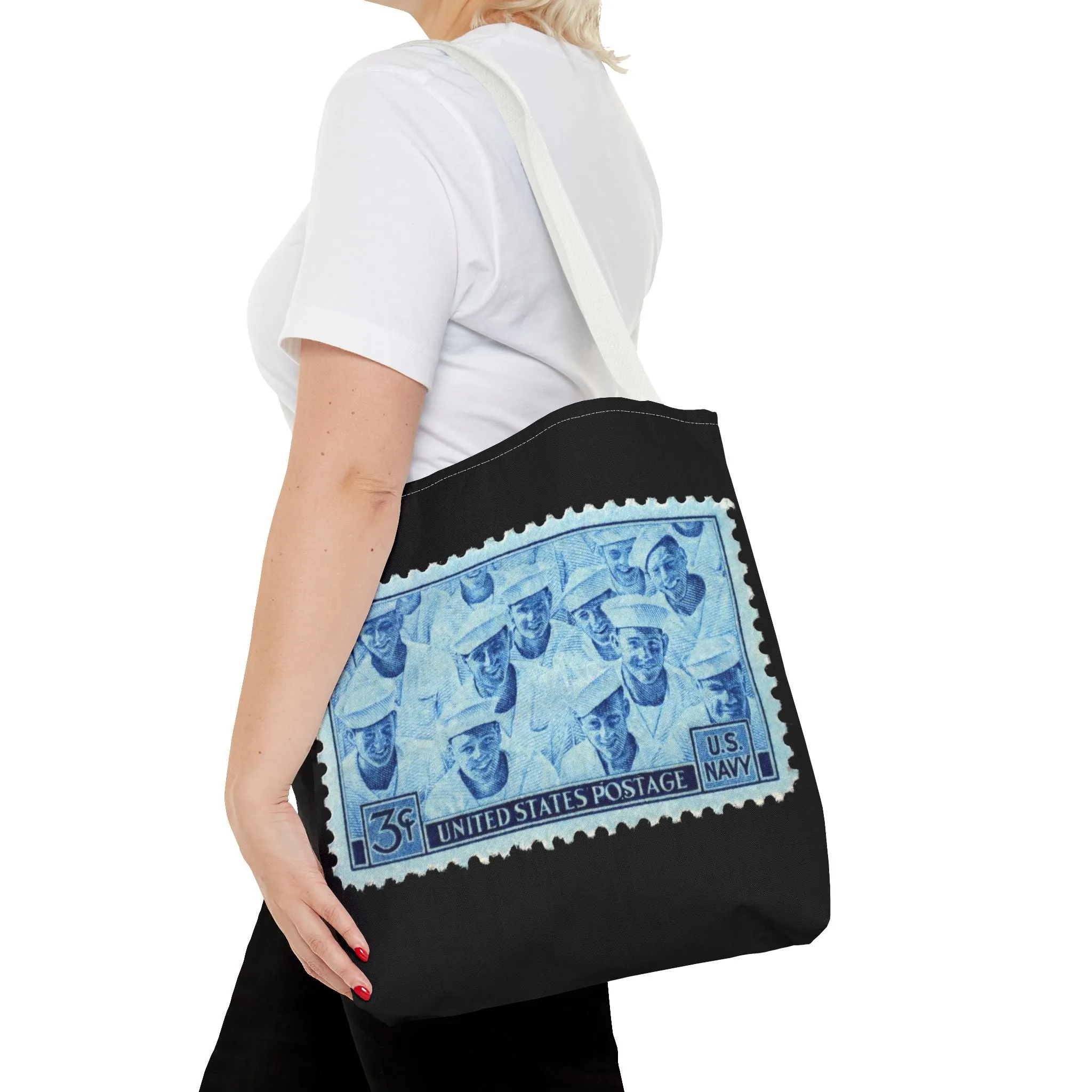 1945 NAVY STAMP Tote Bag