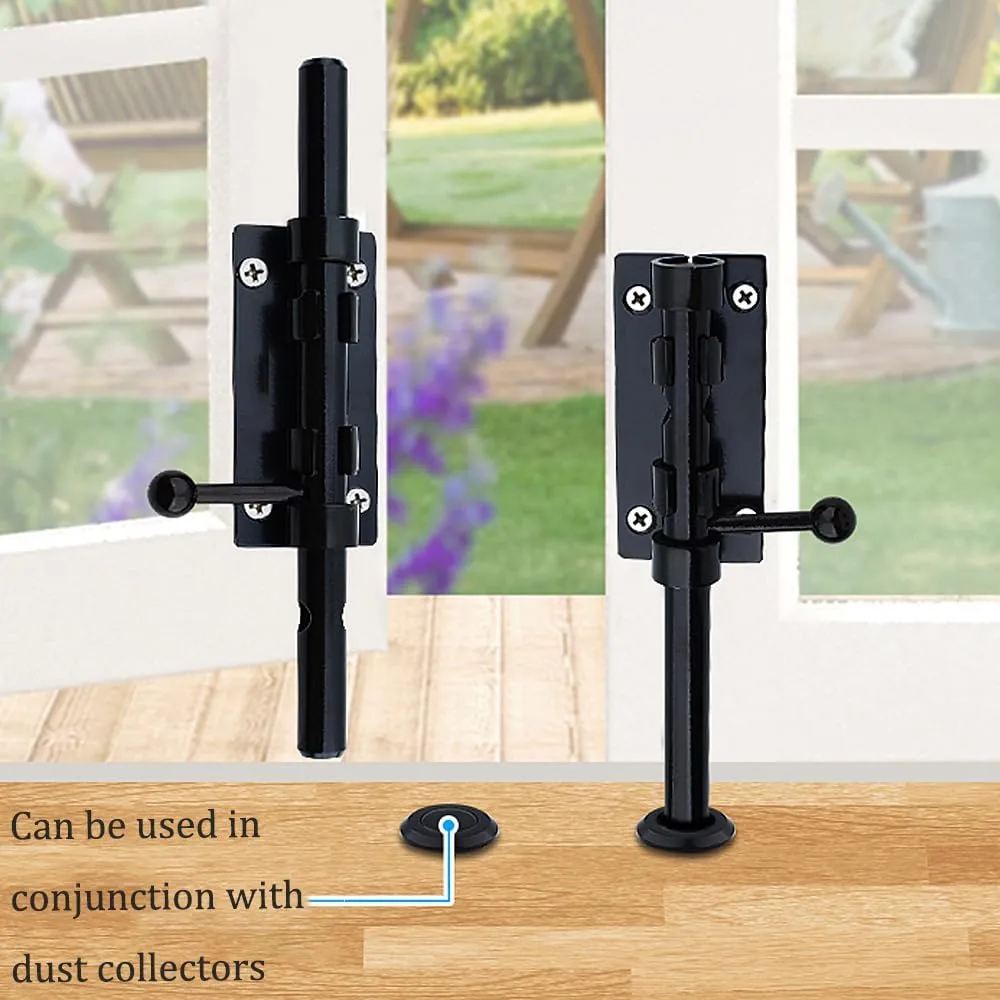 2 Pack 5 Inch Heavy Duty Barrel Lock,Barrel Bolt Latch, Sliding Bolt Gate Lock Door Latches Hardware, Stainless Steel is Used for barn Doors/Fence Doors/Courtyard Doors.