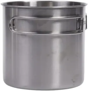 2PCS Stainless Steel with Measurement Scale,980ml and 700ml, Packbacking for Outdoor and Hiking