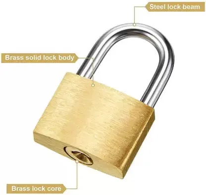3579 Solid Imitation Copper Lock