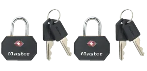 4681TBLK TSA-Approved Luggage Lock