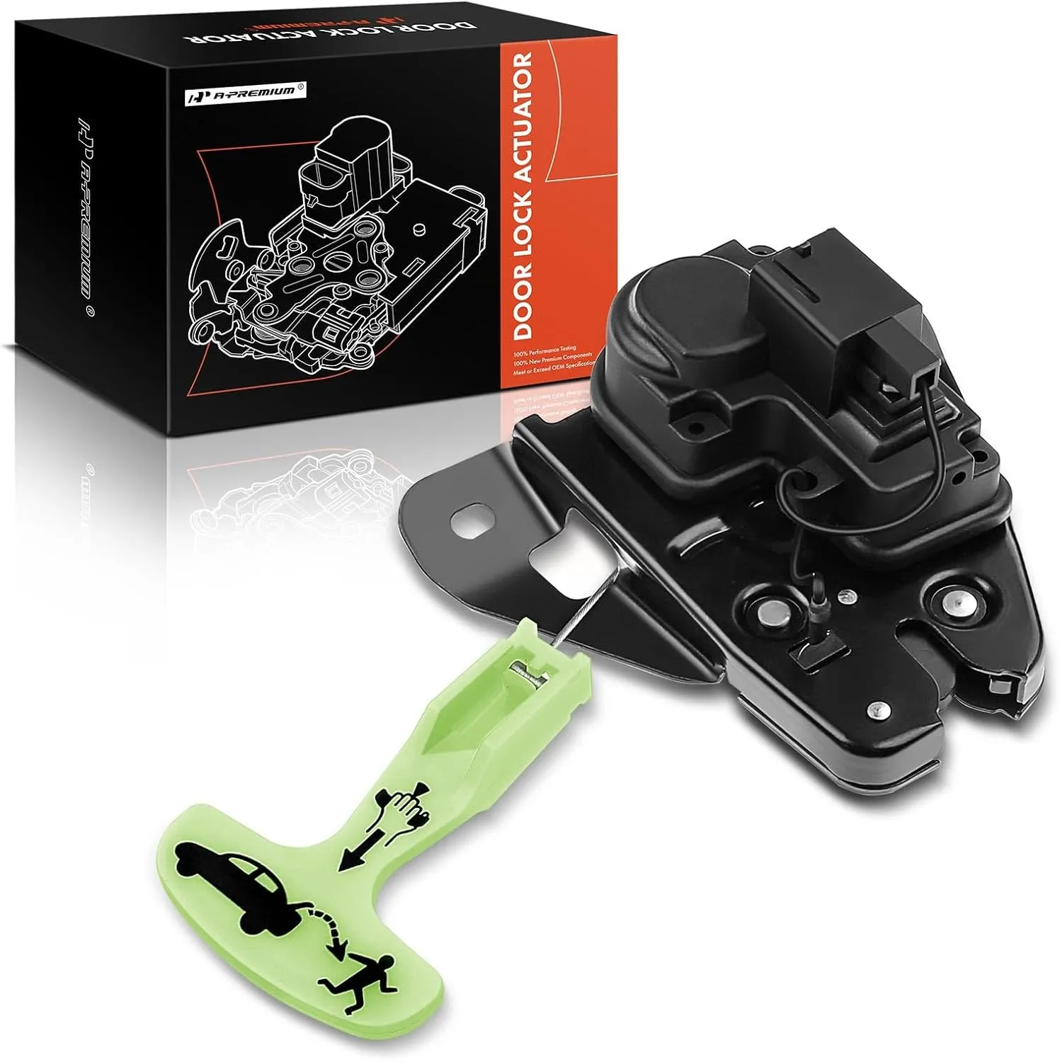 A-Premium Rear Tailgate Lock Trunk Latch Actuator Compatible with Chrysler 300 2005-2018, 200 2011-2014 & Dodge Dart 2013-2016, Avenger 2008-2014, Charger 2006-2018, Challenger 2008-2018, 5056244AA