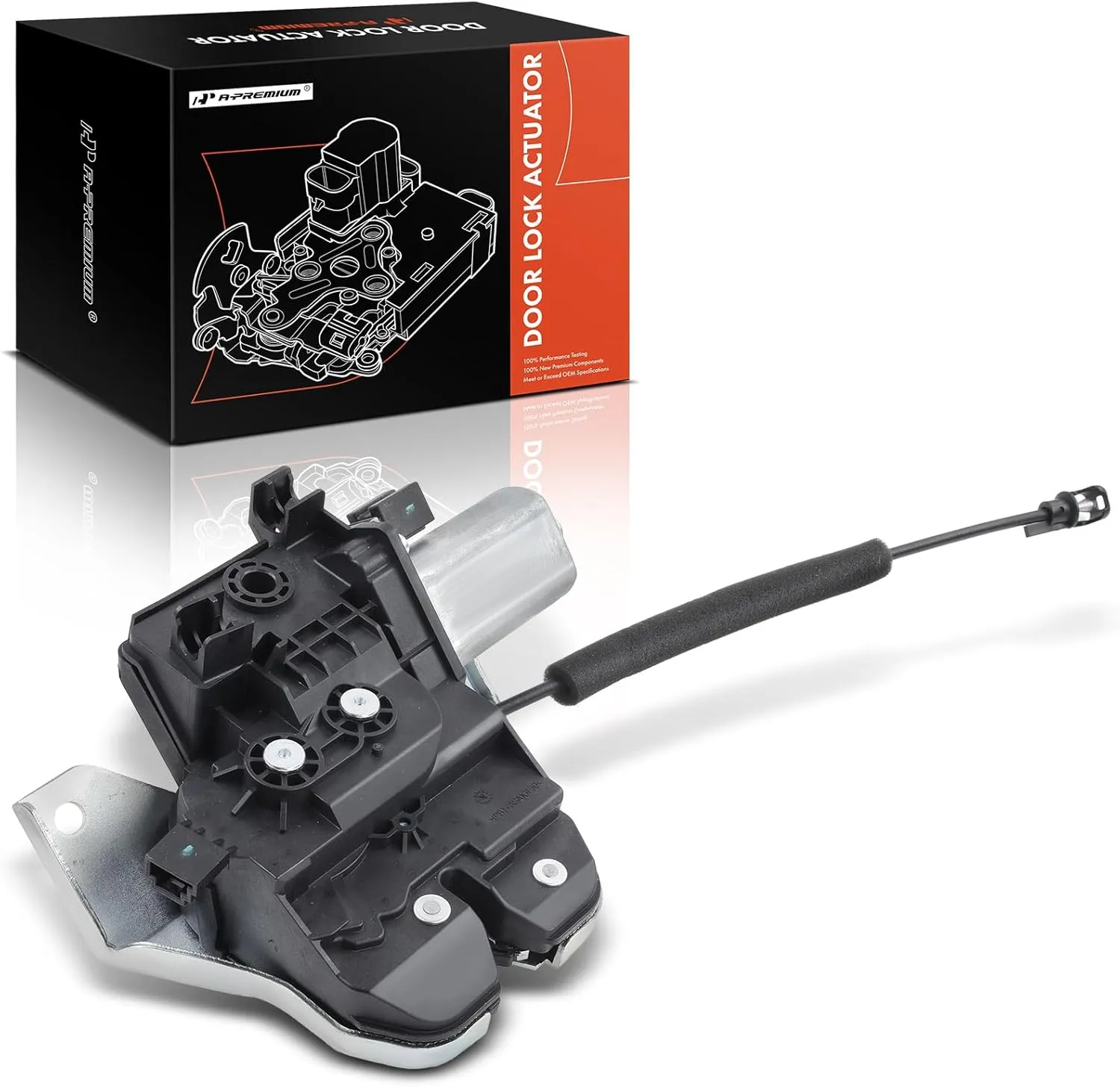 A-Premium Rear Trunk Latch Tailgate Door Lock Actuator Compatible with Porsche Panamera 2010-2016 Hatchback, Rear Tailgate, Replace# 97051205303, 970-512-053-05