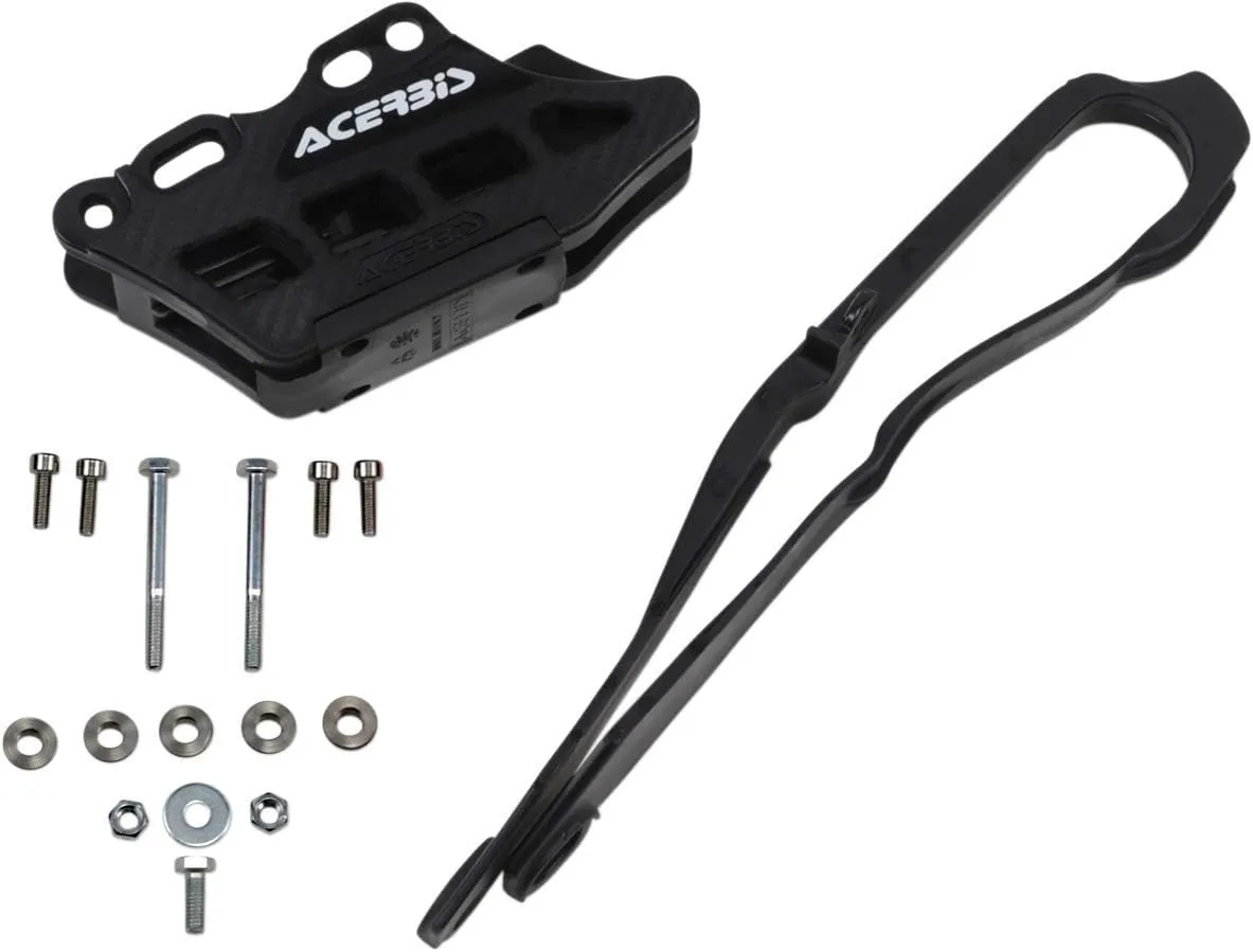 Acerbis 2.0 Chain Guide And Slide Kits - Black (2742640001), One Size