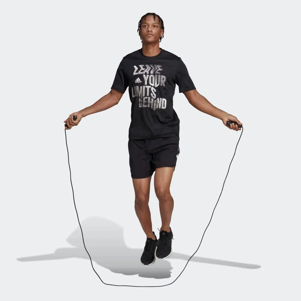 adidas Men's AEROREADY High Intensity Designed 4 Movement Slogan Training Tee