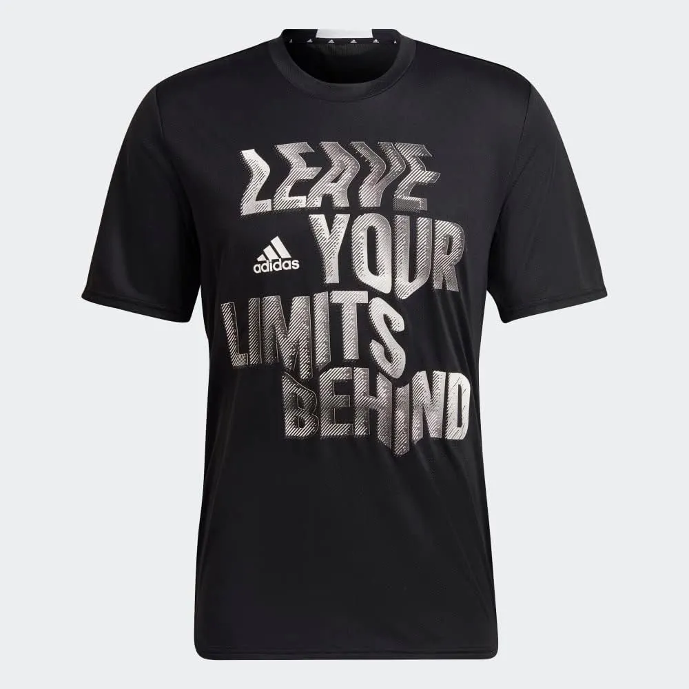 adidas Men's AEROREADY High Intensity Designed 4 Movement Slogan Training Tee