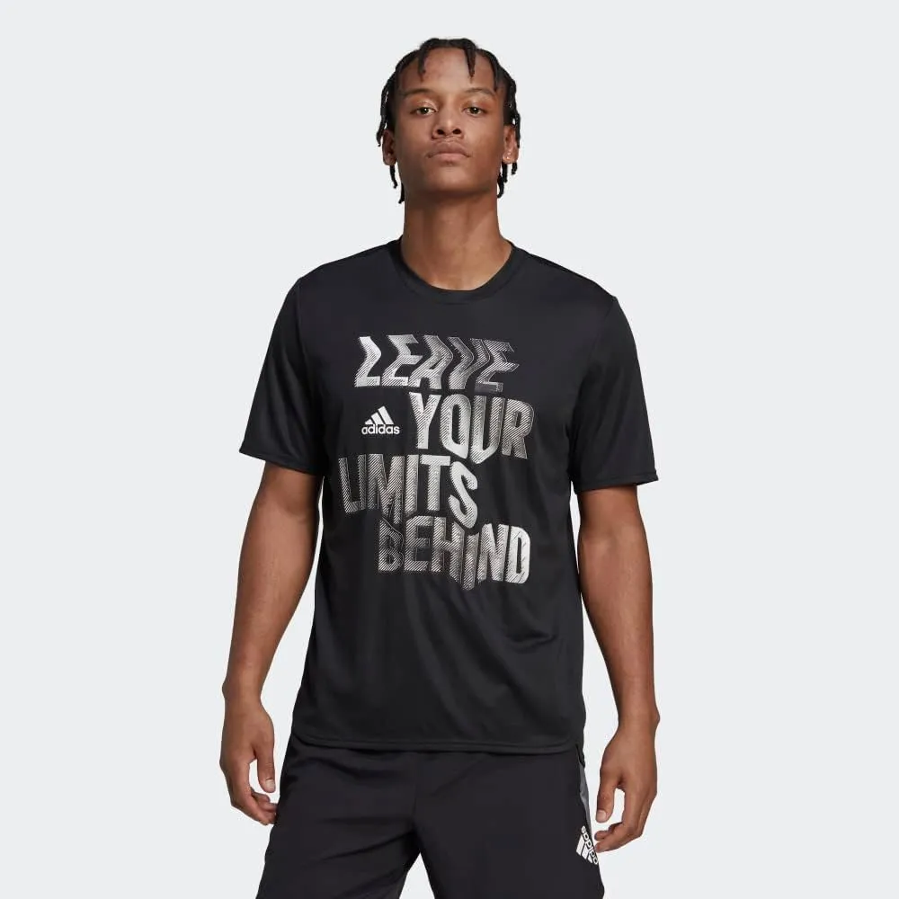 adidas Men's AEROREADY High Intensity Designed 4 Movement Slogan Training Tee
