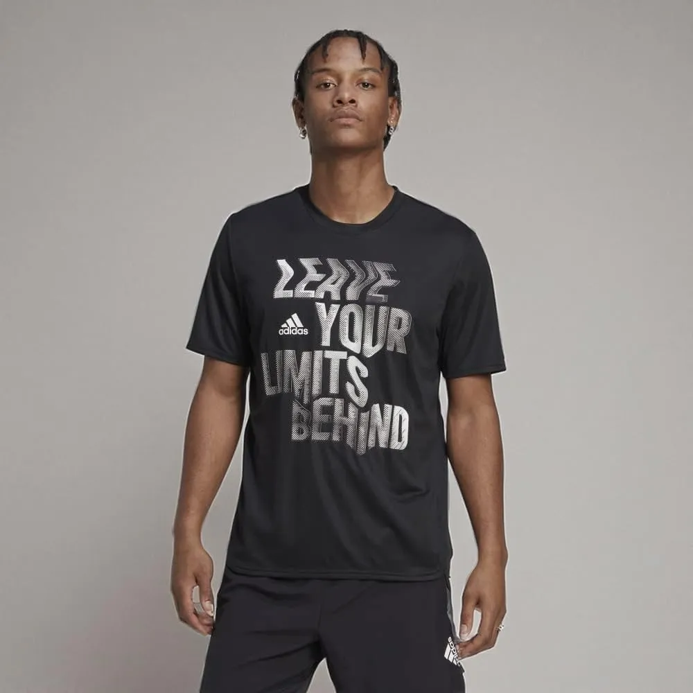 adidas Men's AEROREADY High Intensity Designed 4 Movement Slogan Training Tee