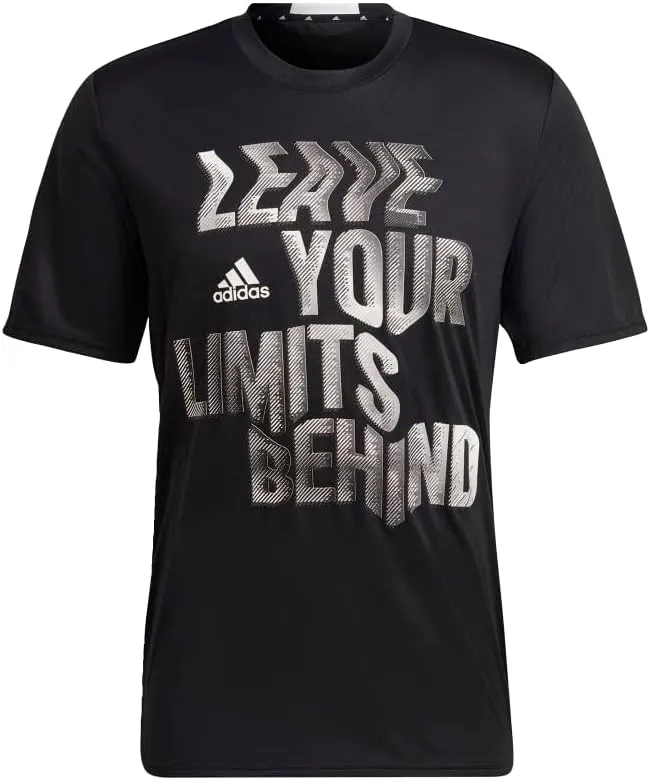 adidas Men's AEROREADY High Intensity Designed 4 Movement Slogan Training Tee