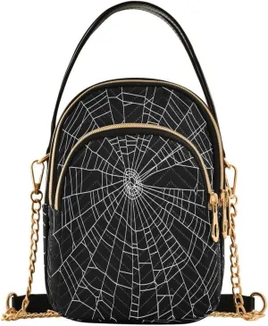ALAZA Crossbody Bag Small Shoulder Handbags Leather Purse for Women