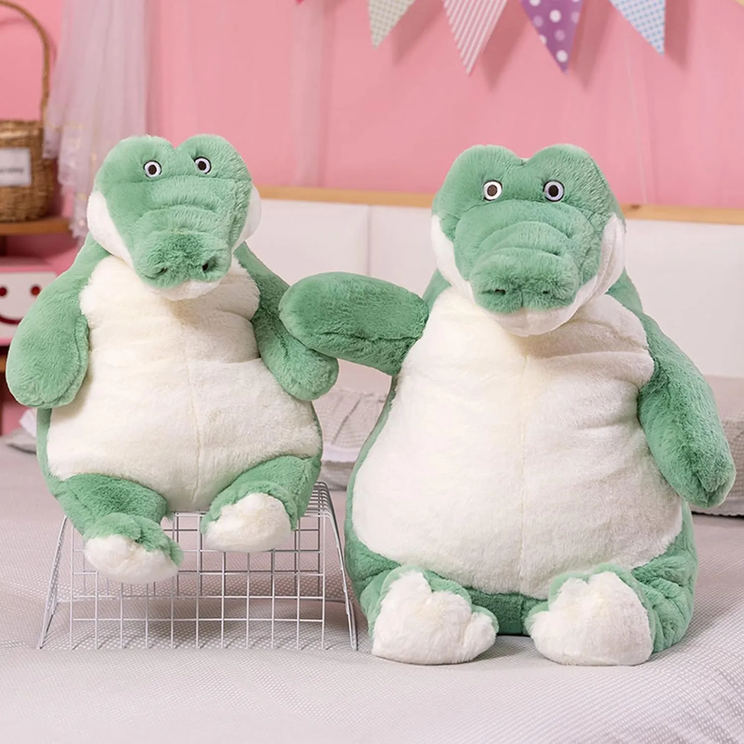 Alligator Weighted Stuffed Animals, 21.5" 5.2 lbs Weighted Crocodile Plush Toy Large Weighted Plush Animal Pillow Gifts for Boys and Girls