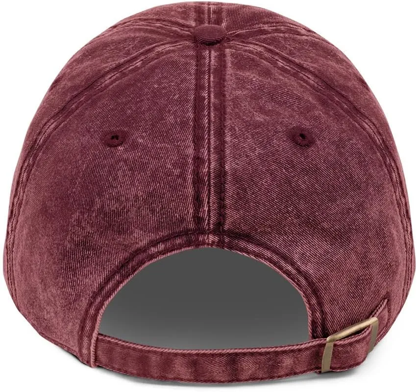 ALO Airport Hat (Embroidered Vintage Cotton Twill Cap) Flying to Waterloo Airport Gift