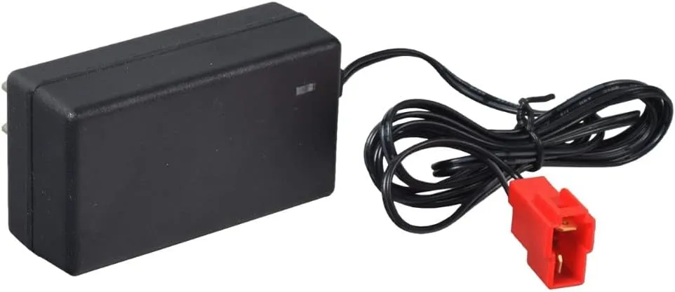 AlveyTech 12 Volt 1.0 Amp Square End Battery Charger for Ride-On Toys