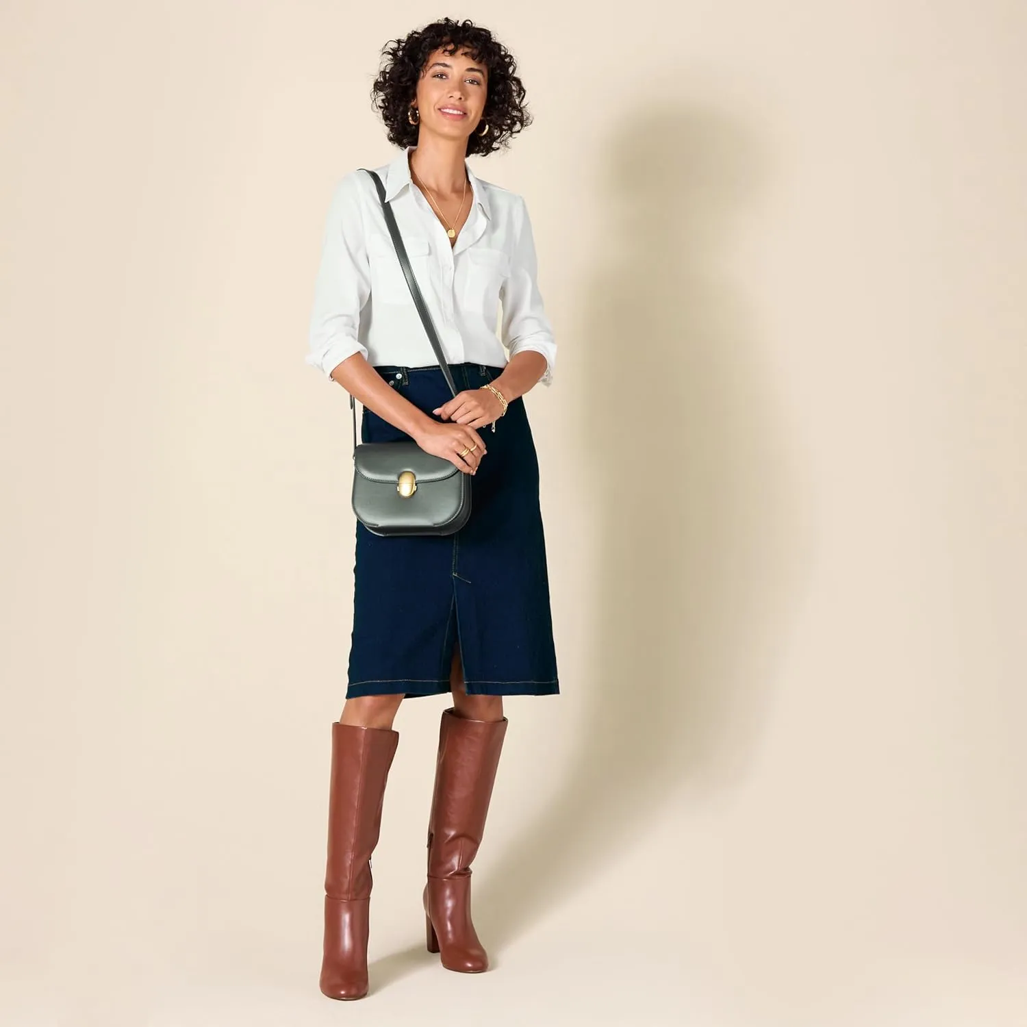 Amazon Essentials Women's Flap Bag