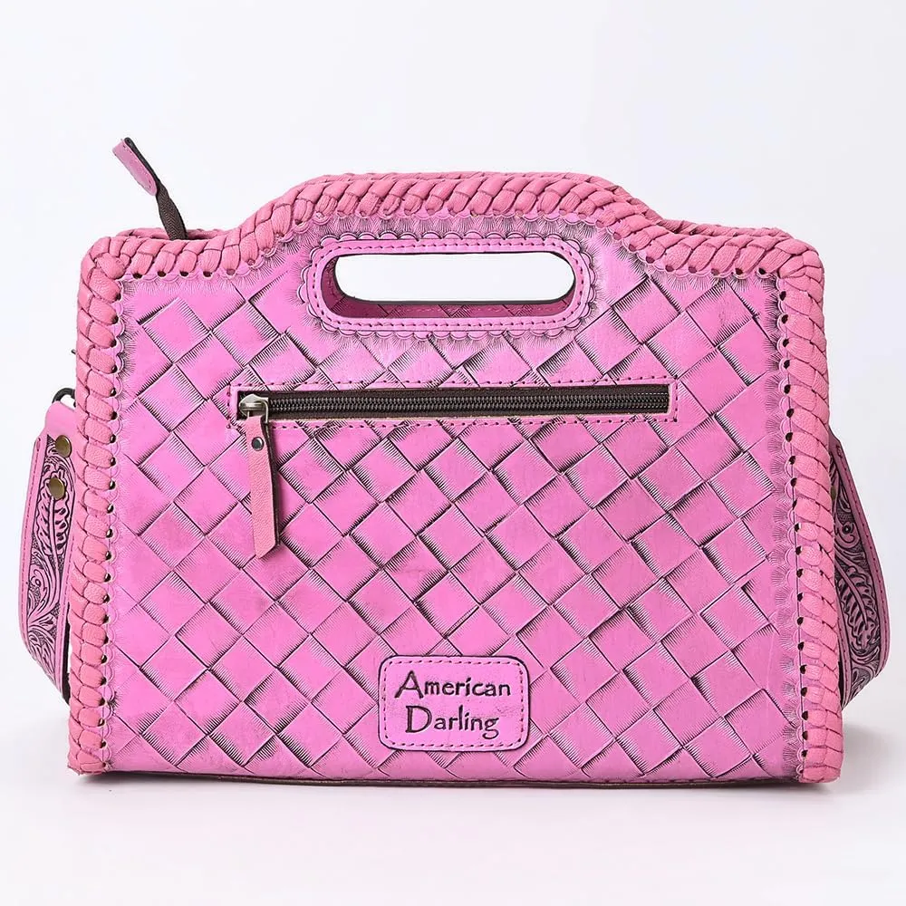 American Darling Clutch Hand Tooled Genuine Leather Women Bag Western Handbag Purse