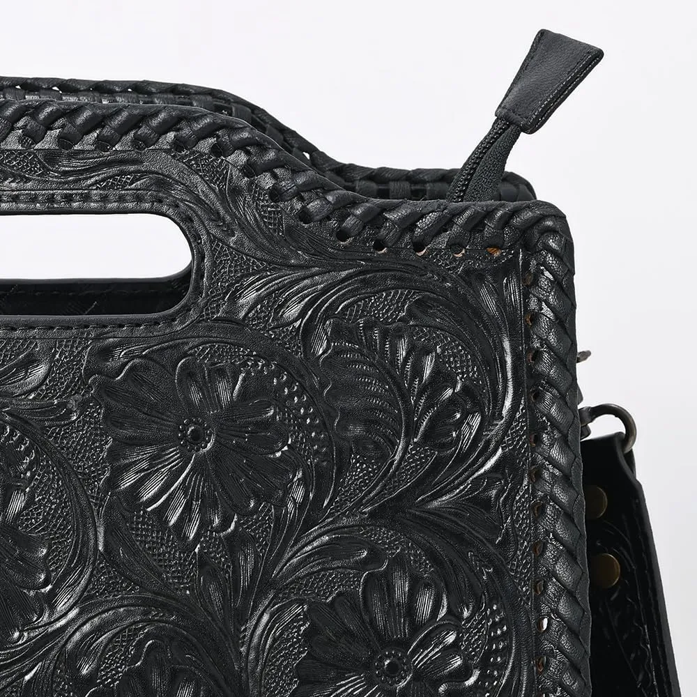American Darling Clutch Hand Tooled Genuine Leather Women Bag Western Handbag Purse