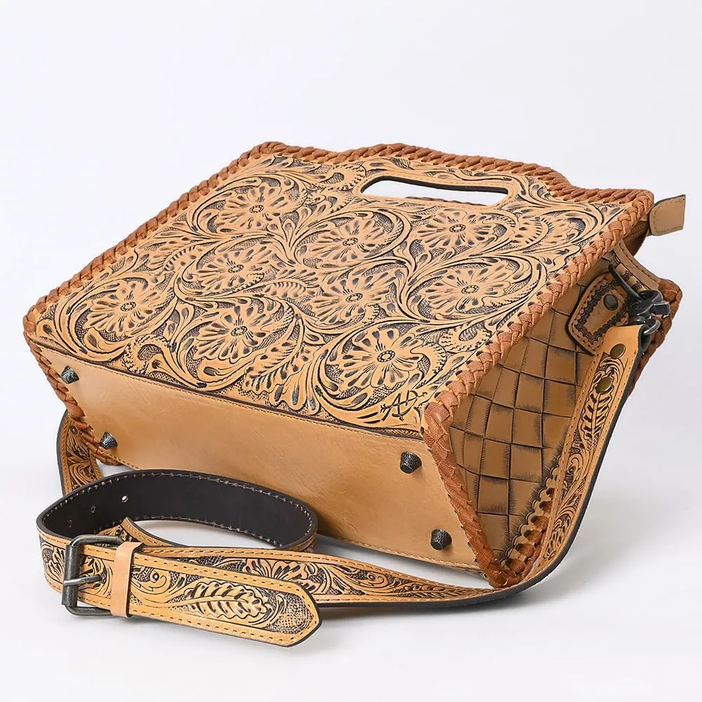 American Darling Clutch Hand Tooled Genuine Leather Women Bag Western Handbag Purse