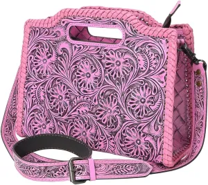 American Darling Clutch Hand Tooled Genuine Leather Women Bag Western Handbag Purse