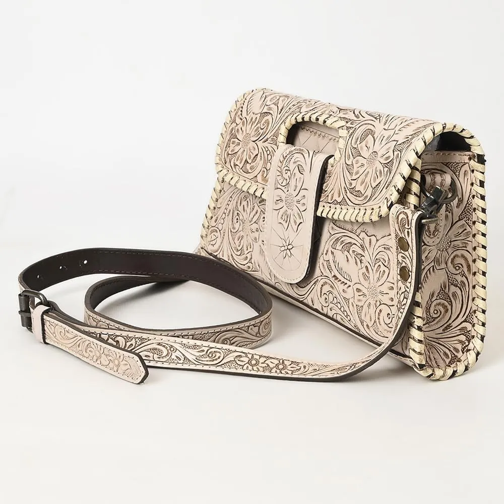American Darling Wallet Hand Tooled Genuine Leather Women Bag Western Handbag Purse