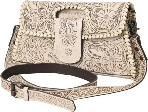 American Darling Wallet Hand Tooled Genuine Leather Women Bag Western Handbag Purse