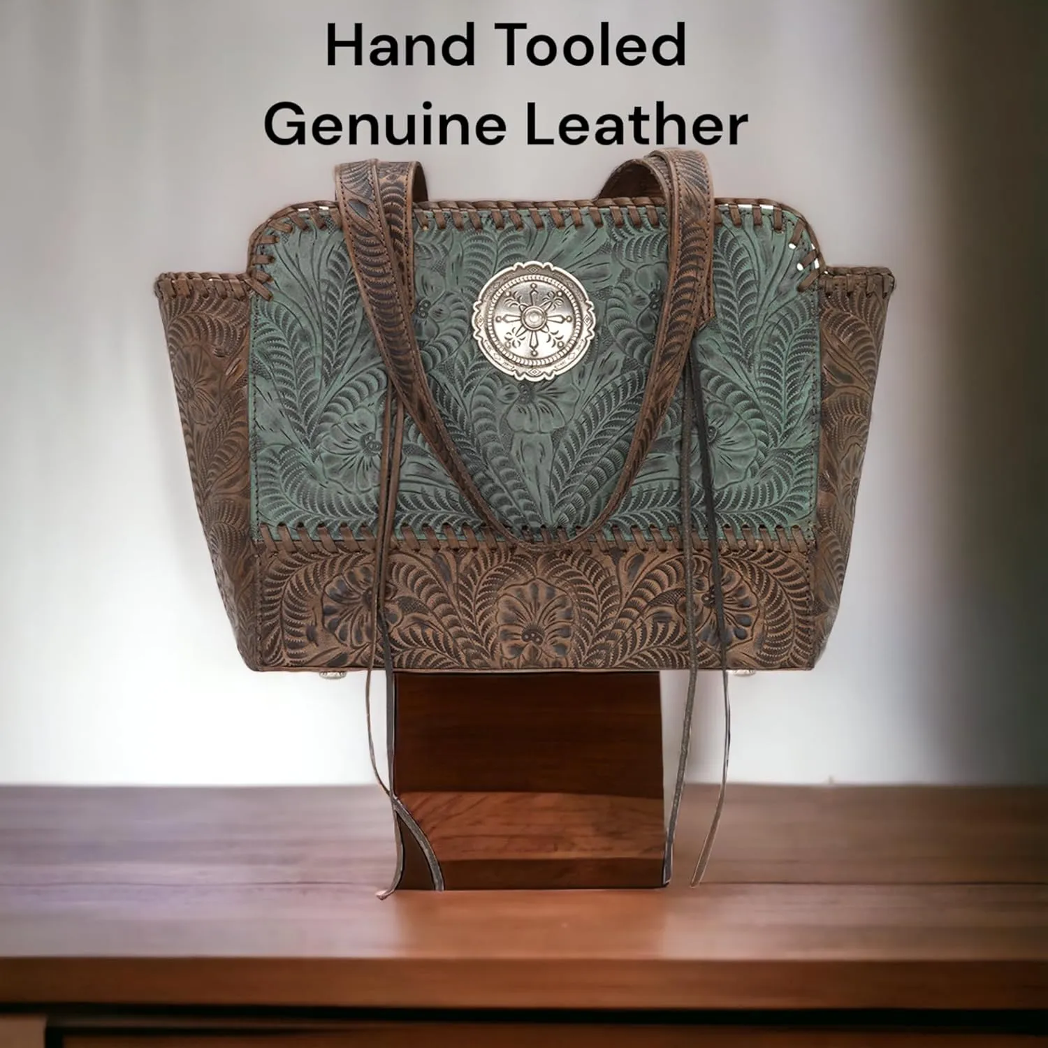 American West Annie's Secret Zip-Top Tote | Ambidextrous Conceal Carry Pocket for Women