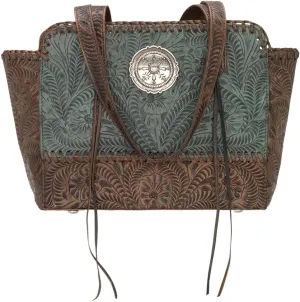 American West Annie's Secret Zip-Top Tote | Ambidextrous Conceal Carry Pocket for Women