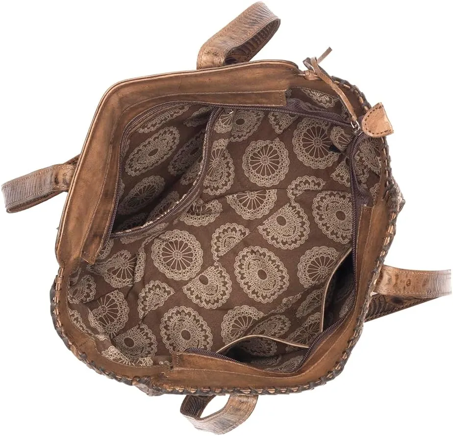 American West Annie's Secret Zip-Top Tote | Ambidextrous Conceal Carry Pocket for Women
