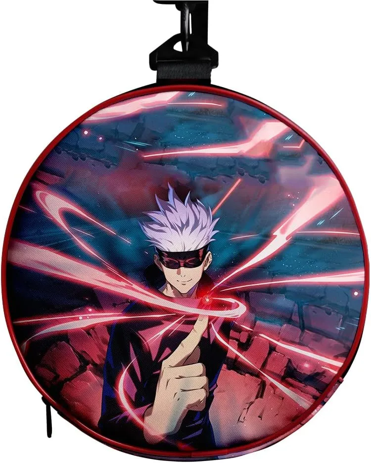 Anime Jujutsu Kaisen Gym Bag Manga Cosplay Sport Duffel Bag With Shoe Compartment(Finger Light) One size
