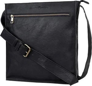 ANTONIO VALERIA Austin Premium Leather Messenger Bag for Men