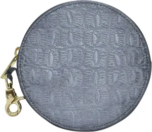 Anuschka Women's Original Hand Painted Genuine Vegetable Tanned Leather Round Coin Purse