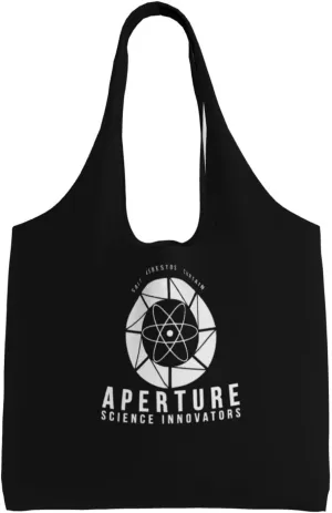 Aperture Science Innovators Canvas Tote Bags Women'S Large-Capacity Bag