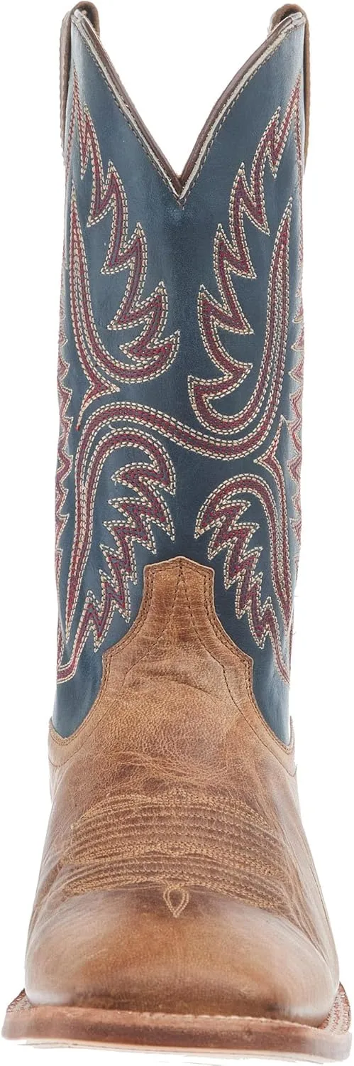 ARIAT Men`s Tanglewood Bone 11In Honorable Blue Top Cowboy Boot