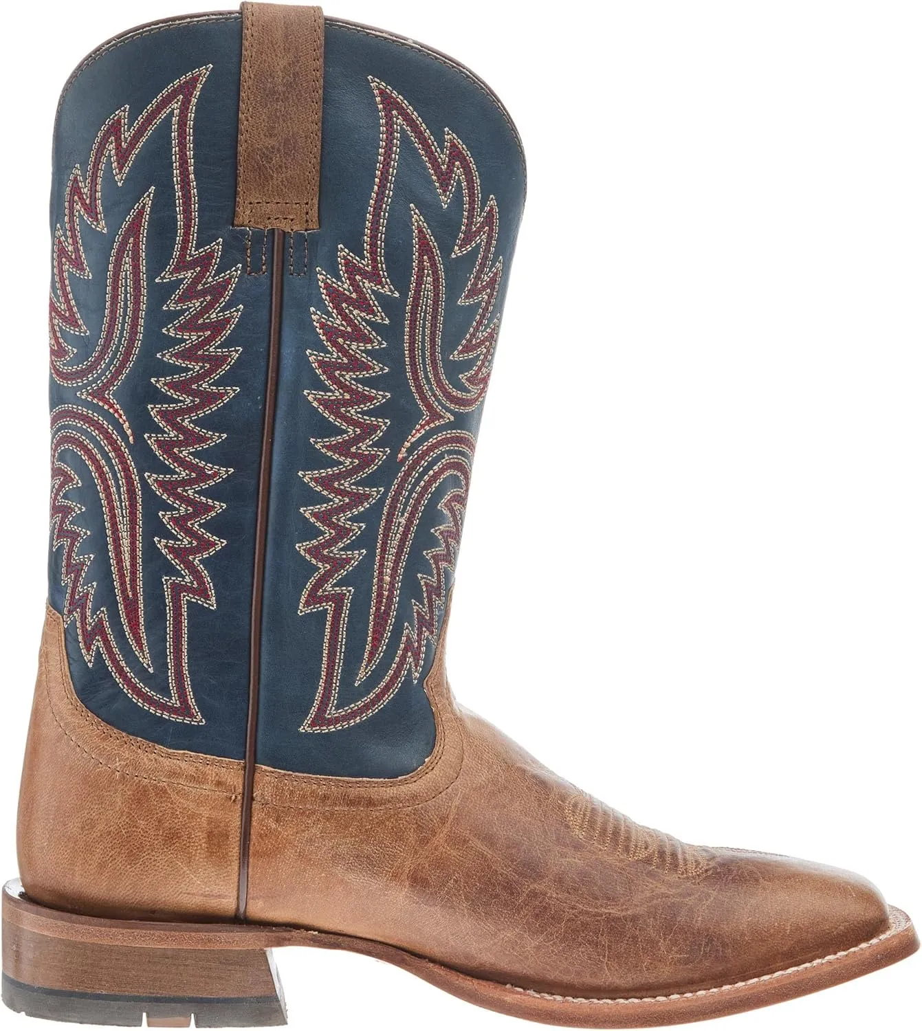 ARIAT Men`s Tanglewood Bone 11In Honorable Blue Top Cowboy Boot