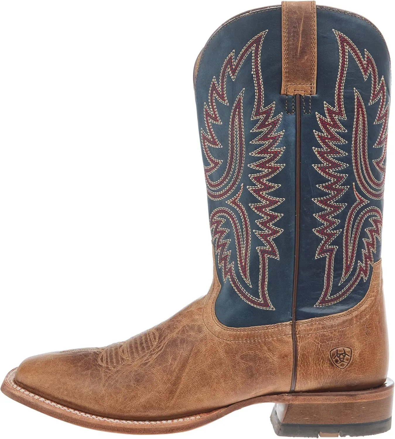 ARIAT Men`s Tanglewood Bone 11In Honorable Blue Top Cowboy Boot