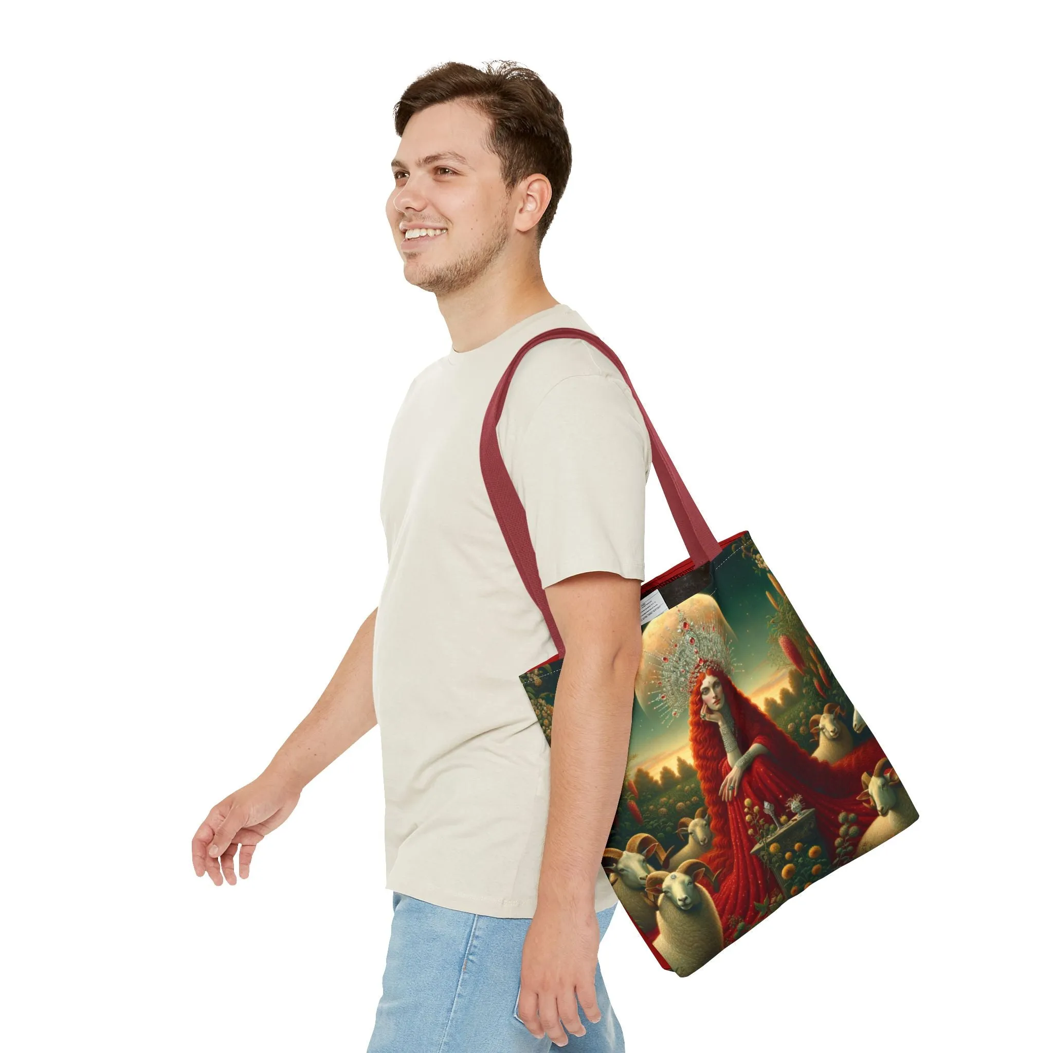 ARIES Tote Bag with Custom Name
