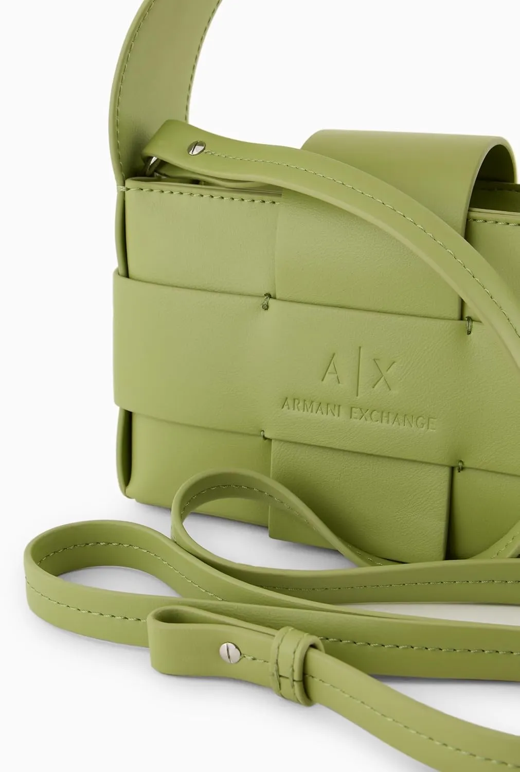Armani Exchange Spiga Small Leather Good