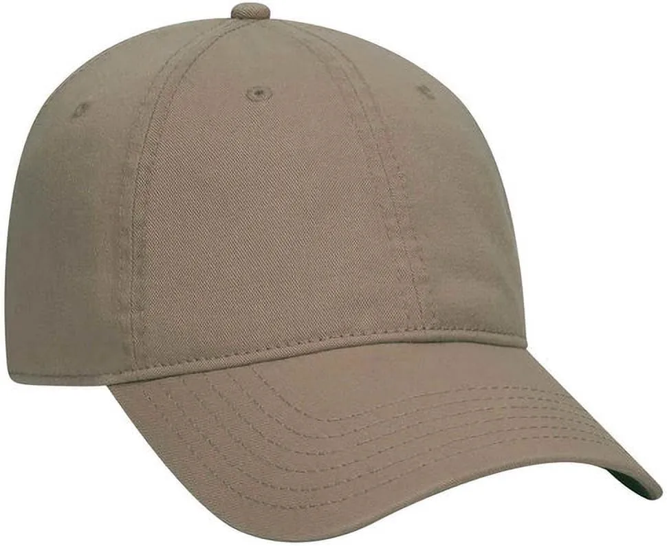 Ashen Fane 6 Panel Low Profile Garment Washed Superior Cotton Twill Dad Hat with Buckle