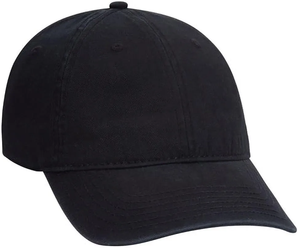 Ashen Fane 6 Panel Low Profile Garment Washed Superior Cotton Twill Dad Hat with Buckle