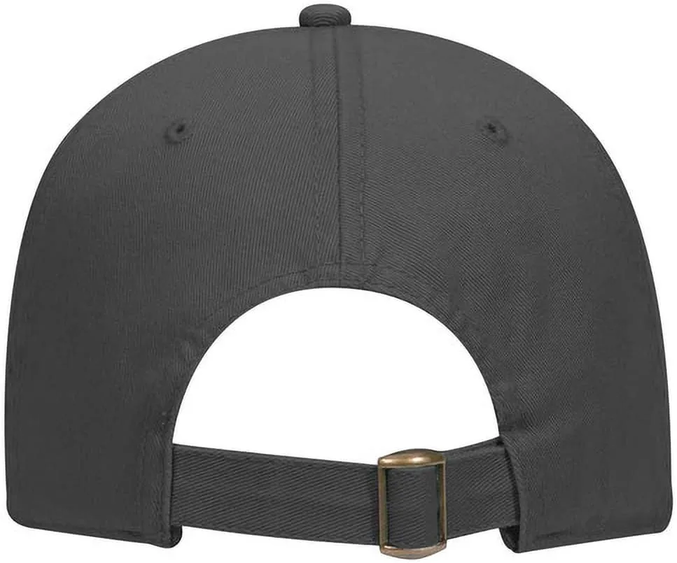 Ashen Fane 6 Panel Low Profile Garment Washed Superior Cotton Twill Dad Hat with Buckle