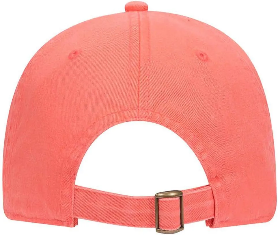 Ashen Fane 6 Panel Low Profile Garment Washed Superior Cotton Twill Dad Hat with Buckle